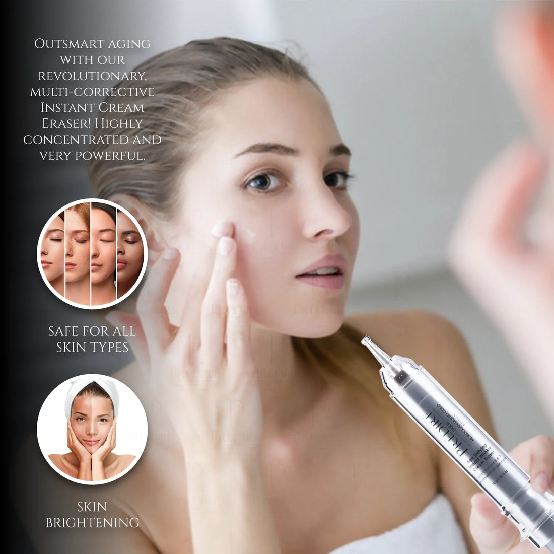 Age-Defying Instant Wrinkle Eraser Powered by Bio Organica & Apple & Grape Stem Cell