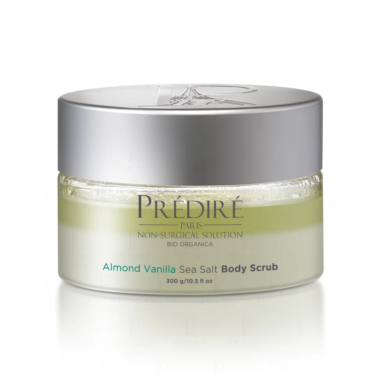 Almond Vanilla Sea Salt Exfoliating Body Scrub with Argan Oil & Vitamin E Booster, 225ml