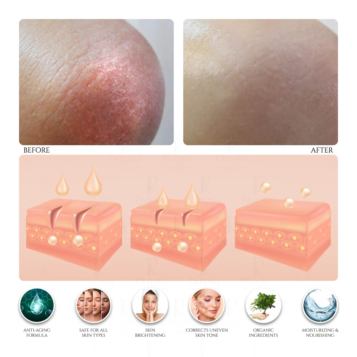 Almond Vanilla Sea Salt Exfoliating Body Scrub with Argan Oil & Vitamin E Booster, 225ml