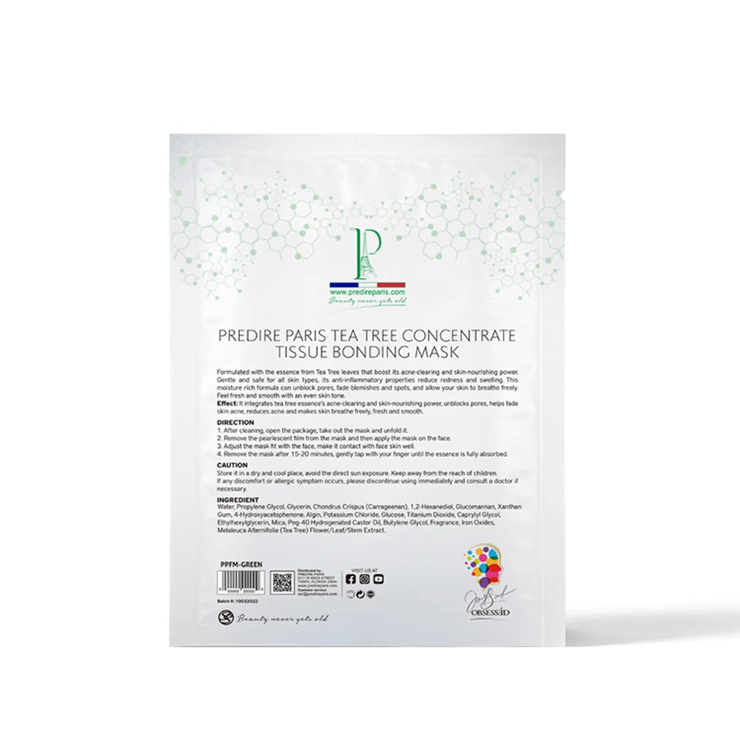 Predire Paris Tea Tree Concentrate Tissue Bonding Mask