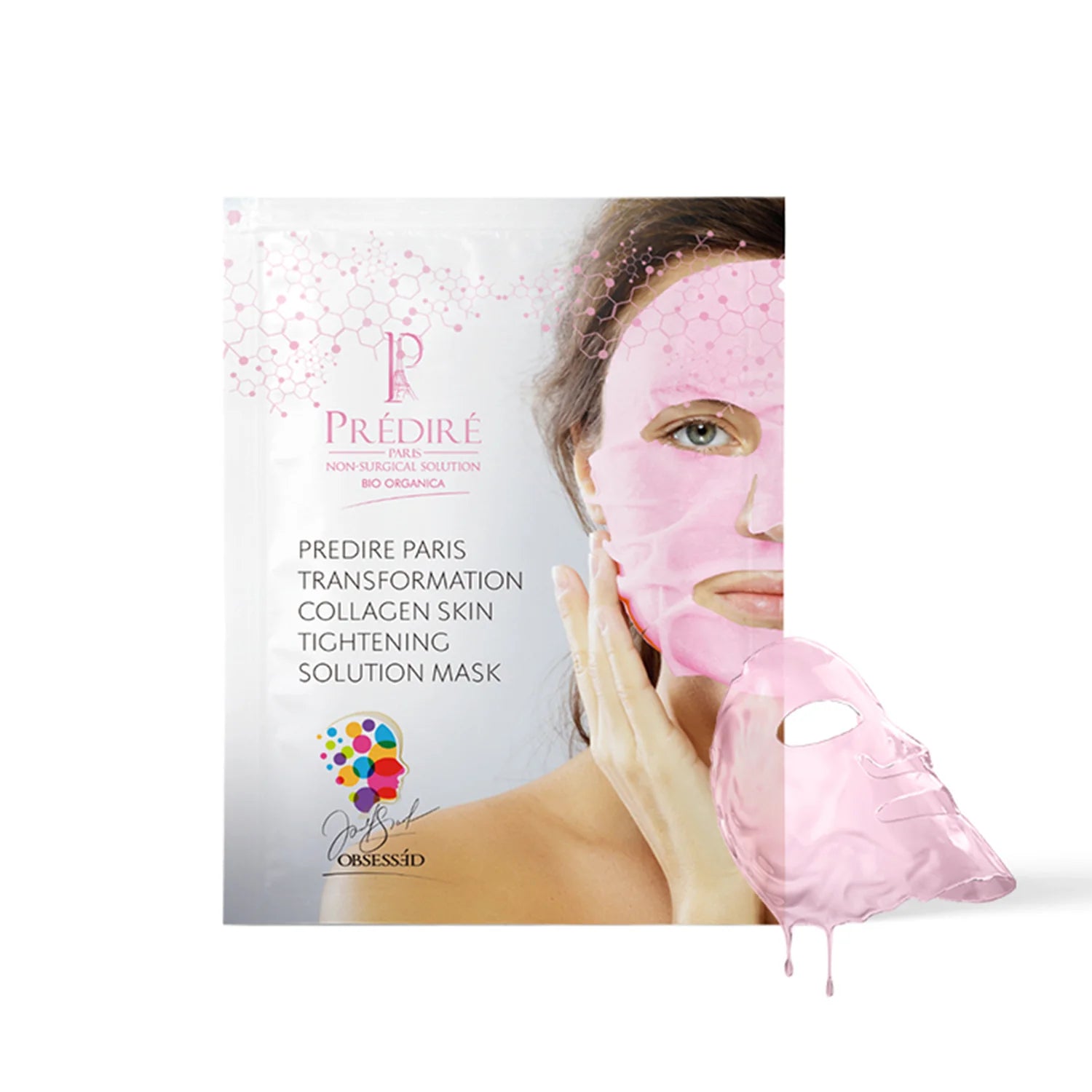 Predire Paris Transformation Collagen Skin Tightening Solution Mask-Single Mask